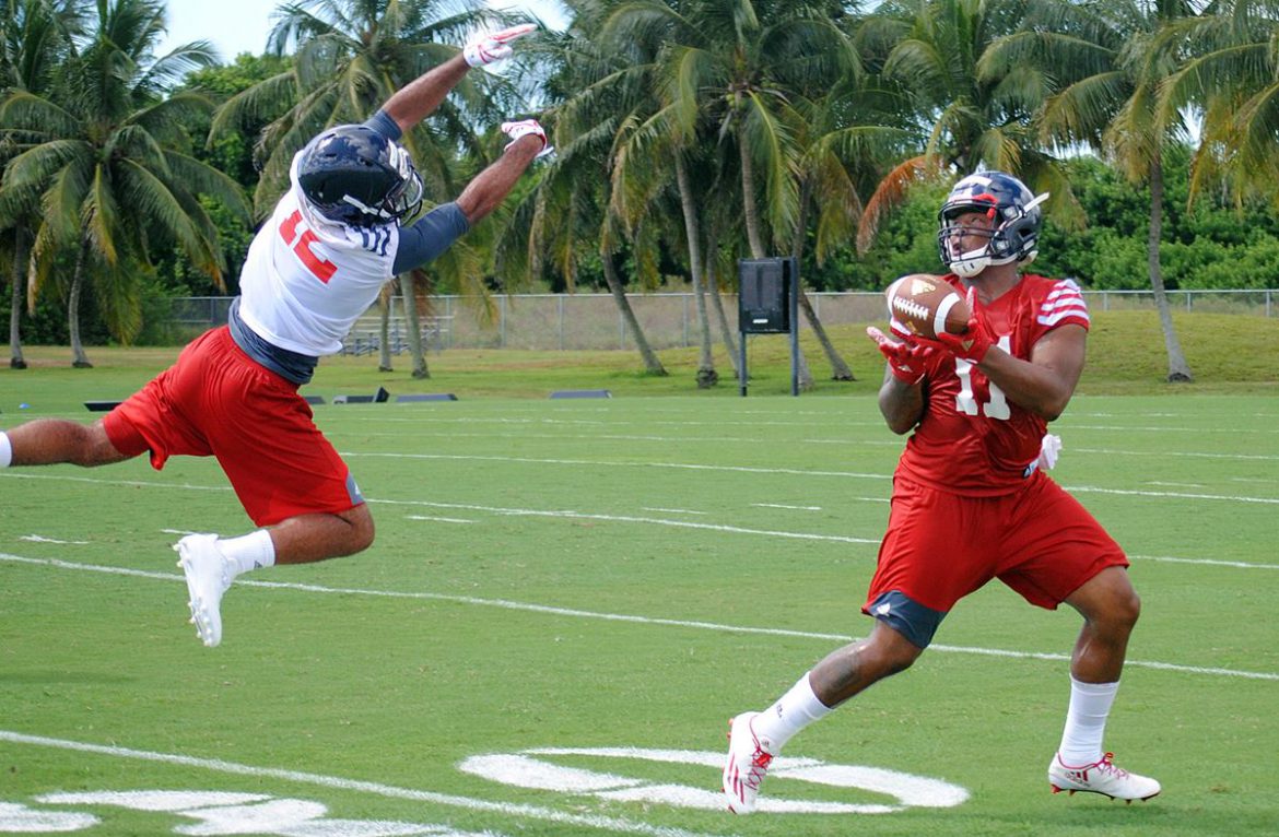 Maybe Too Exciting? <div class='secondary-title'><span style='color:#818181;font-size:14px;'>FAU coach Lane Kiffin didn't like the way the Owls wore down in the first practice of fall camp.</div>