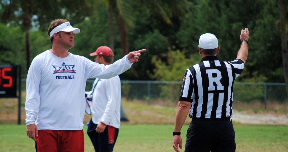 Arms Race <div class='secondary-title'><span style='color:#818181;font-size:14px;'>De'Andre Johnson continues to show improvement, takes step forward in FAU QB battle during Saturday scrimmage.</div>