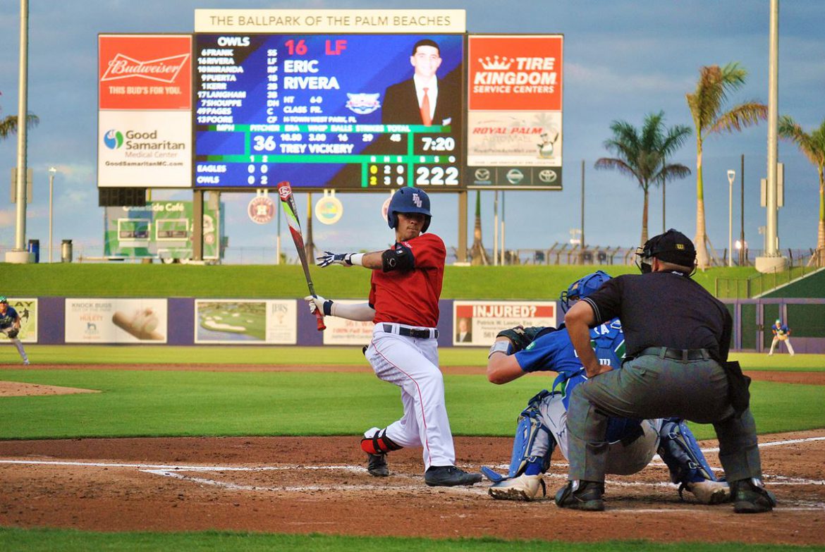 Home Cooking <div class='secondary-title'><span style='color:#818181;font-size:14px;'>FAU pounds Florida Gulf Coast 13-1 in home game played at the Ballpark of the Palm Beaches.</div>