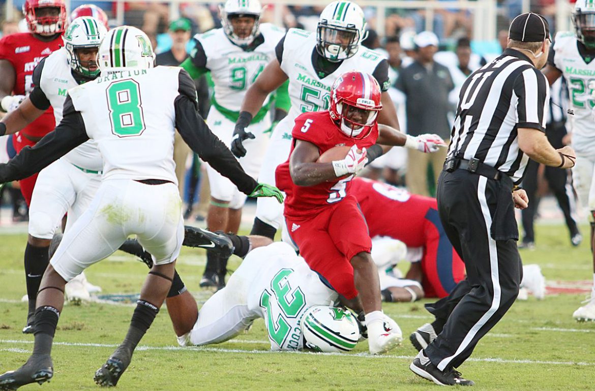 Bowl Eligible <div class='secondary-title'><span style='color:#818181;font-size:14px;'>FAU becomes bowl eligible for the first time since 2013 with 30-25 victory over Marshall.</div>