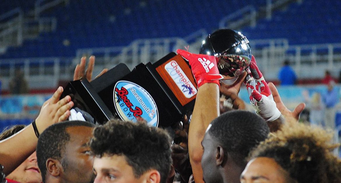 Boca Bowl Blowout <div class='secondary-title'><span style='color:#818181;font-size:14px;'>Shorthanded FAU had more than enough power to batter high-power SMU, winning its second Boca Raton Bowl title in three years.</div>
